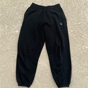 Calvin Klein Jeans Kids Black Sweatpants